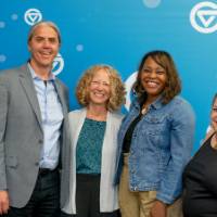 Jennifer Palm Community Impact award winner group photo